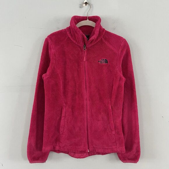 The North Face Osito Pink Fleece Full Zip Up Jacket - Picture 1 of 5